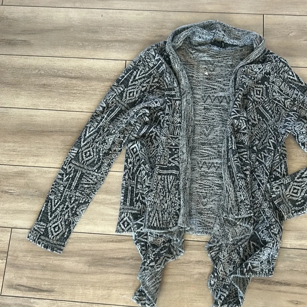 Cruel Girl size small open front cardigan sweater cowgirl western